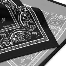Load image into Gallery viewer, Tranquil Mood Bandana - Black