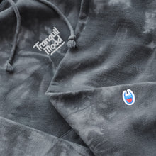 Load image into Gallery viewer, Champion x Tranquil Mood tie-dye hoodie - Black