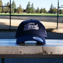 Load image into Gallery viewer, Varsity Script Dad Hat - Navy