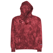 Load image into Gallery viewer, Champion x Tranquil Mood tie-dye hoodie - Berry