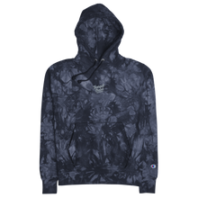 Load image into Gallery viewer, Champion x Tranquil Mood tie-dye hoodie - Navy