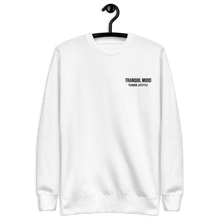 Load image into Gallery viewer, Tranquil Mood Premium Essentials Fleece Pullover - White