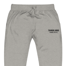 Load image into Gallery viewer, Tranquil Mood Premium Essentials Fleece Sweatpants - Carbon Grey