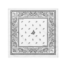 Load image into Gallery viewer, Tranquil Mood Bandana - White