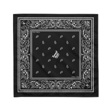 Load image into Gallery viewer, Tranquil Mood Bandana - Black
