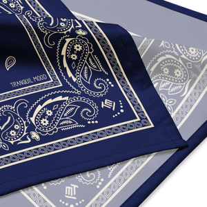 Tranquil Mood Bandana - Blue