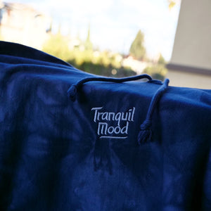 Champion x Tranquil Mood tie-dye hoodie - Navy