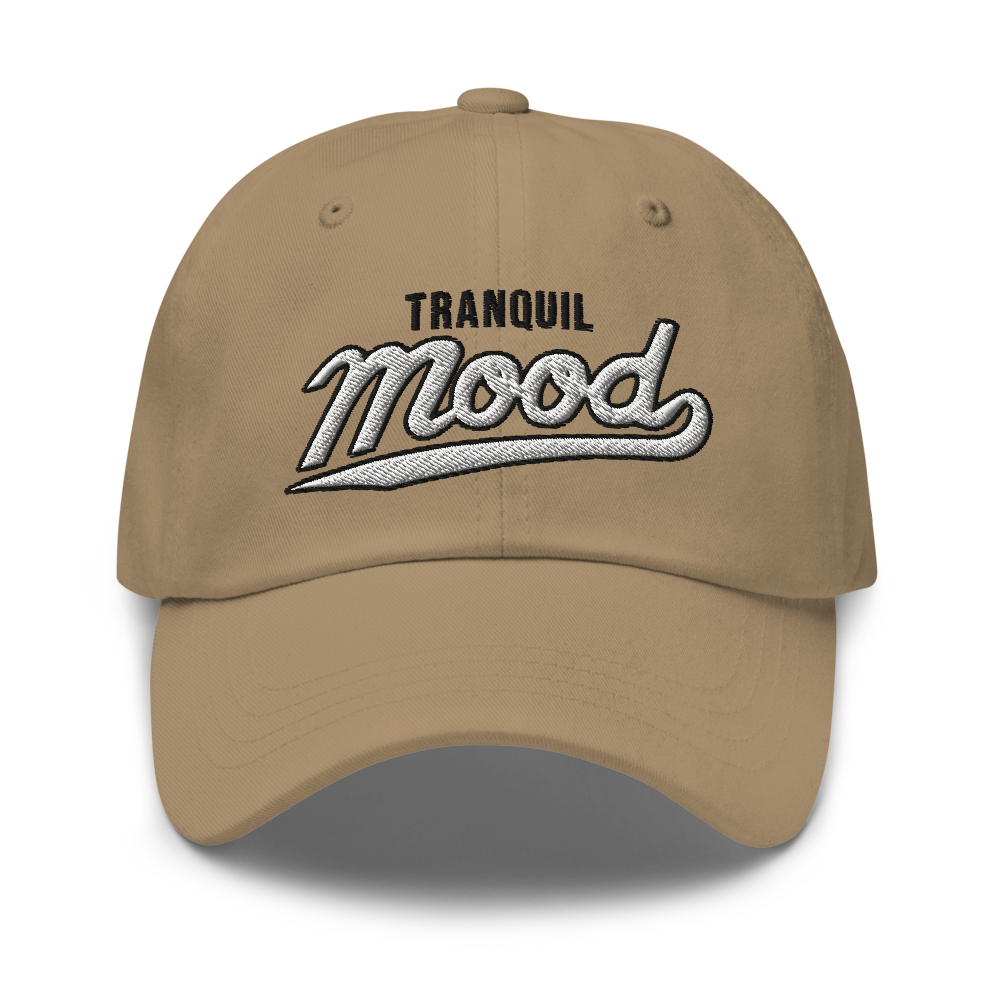 Varsity Script Dad Hat - Khaki