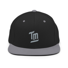 Load image into Gallery viewer, TM Bay Area Snapback - Silver and Black