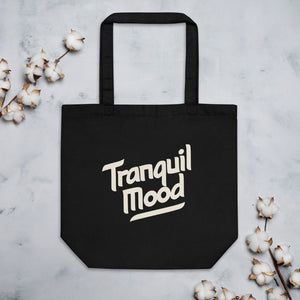 Tranquil Mood Eco Tote Bag (Black)