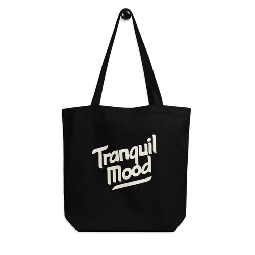 Tranquil Mood Eco Tote Bag (Black)