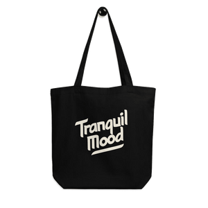 Tranquil Mood Eco Tote Bag (Black)
