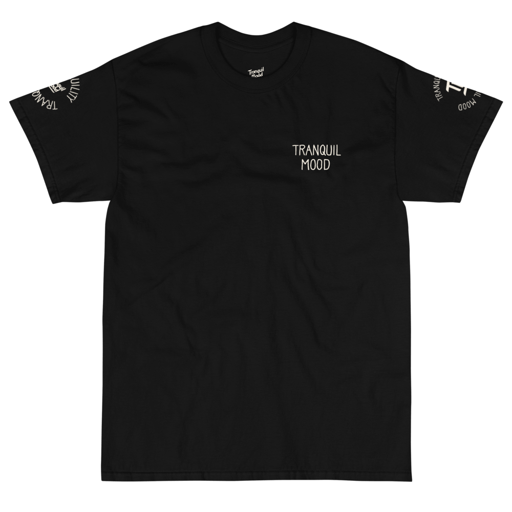 Tranquil Mood Roundabout Tee - Black