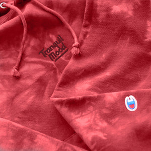 Champion x Tranquil Mood tie-dye hoodie - Berry