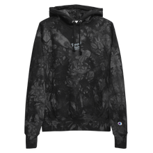 Load image into Gallery viewer, Champion x Tranquil Mood tie-dye hoodie - Black