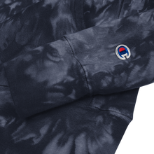 Load image into Gallery viewer, Champion x Tranquil Mood tie-dye hoodie - Navy