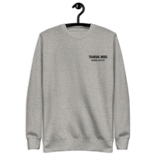 Load image into Gallery viewer, Tranquil Mood Premium Essentials Fleece Pullover - Carbon Grey