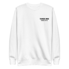 Load image into Gallery viewer, Tranquil Mood Premium Essentials Fleece Pullover - White