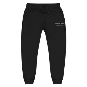 Tranquil Mood Premium Essentials Fleece Sweatpants - Black