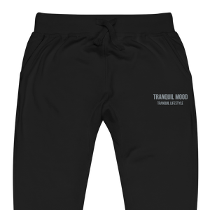 Tranquil Mood Premium Essentials Fleece Sweatpants - Black